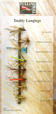 FULLING MILL DADDY LONGLEGS FLY SELECTION PACK 1643 Enlarged Preview