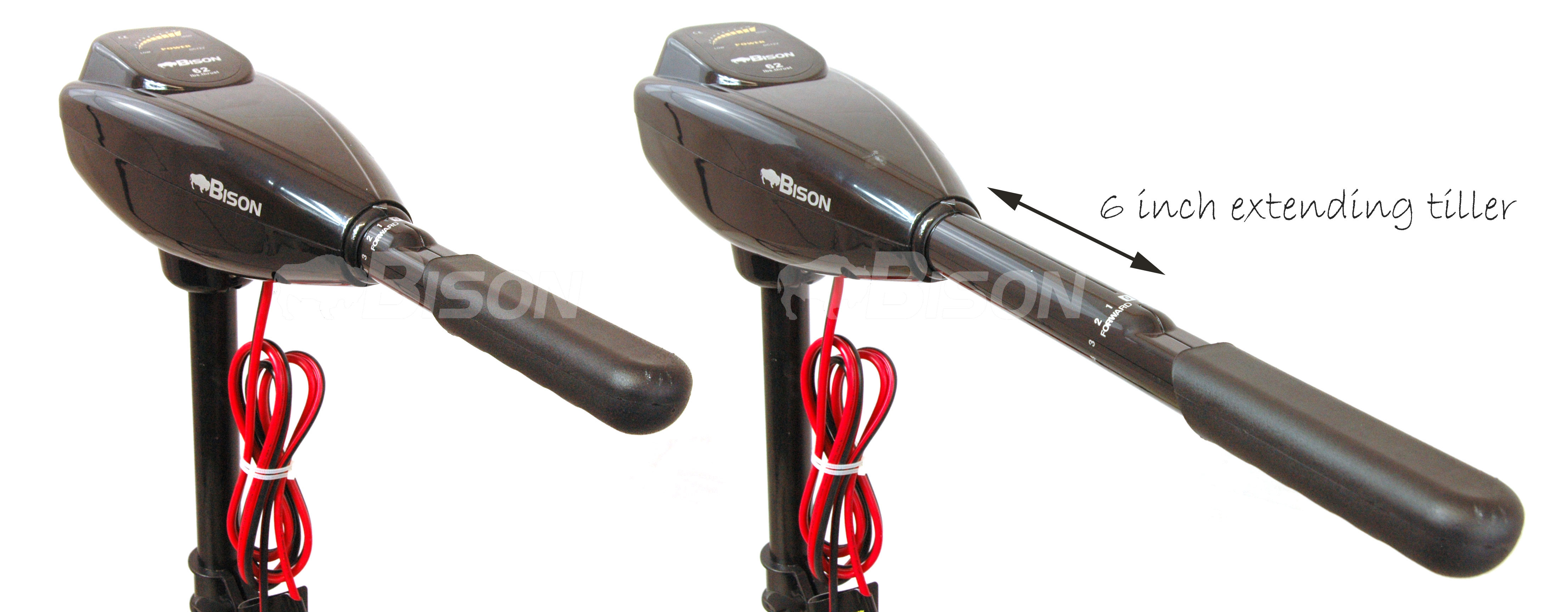 BISON 40'/lb ELECTRIC OUTBOARD TROLLING MOTOR eBay