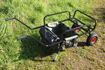 View Item BISON  FISHING TWO WHEEL BARROW WITH BARROW BAG NEXT DAY DEL. FISHING TROLLEY