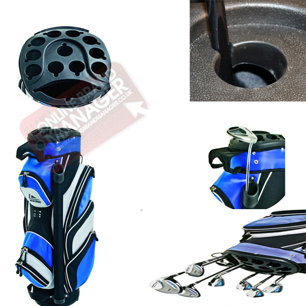 Grip Lock Golf Cart Bag Black And Blue eBay