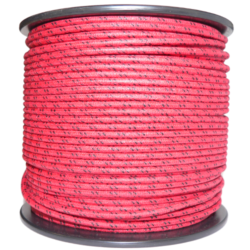 1M Cotton Braided Automotive Electrical Wire Cable 18 Gauge Red & Black