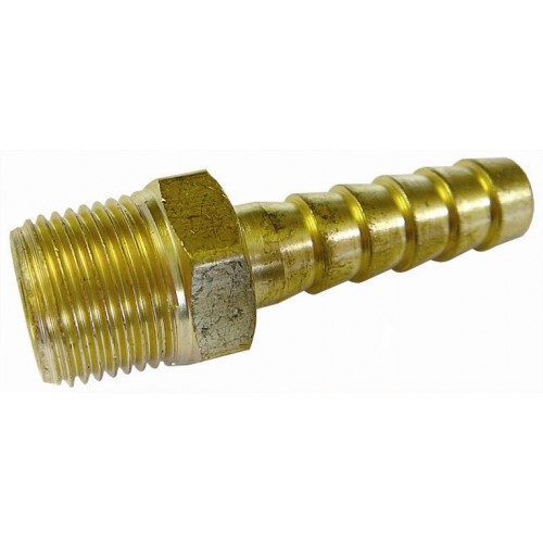 Barbed & Threaded Fittings 6mm x 1/8" Male NPT Barbed Hose Connector