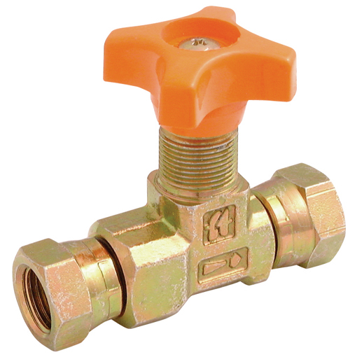 HYDRAULIC BALL/NEEDLE & ISOLATION VALVES 1/4" BSP FEM SWIVEL GAUGE