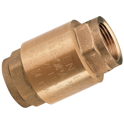 ITAP VALVES - 1/2\" BSP FEM BRASS CHECK VALVE EUROPA 7-01323 | eBay
