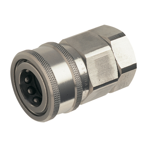 SNAPTITE QUICK RELEASE COUPLINGS 3/8" BSP FEM COUPLING 316SS NITRILE