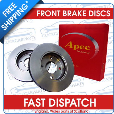 Renault Clio Sport Tourer 1.5 dCi Front Brake Discs Vented Set/Pair 5 ...