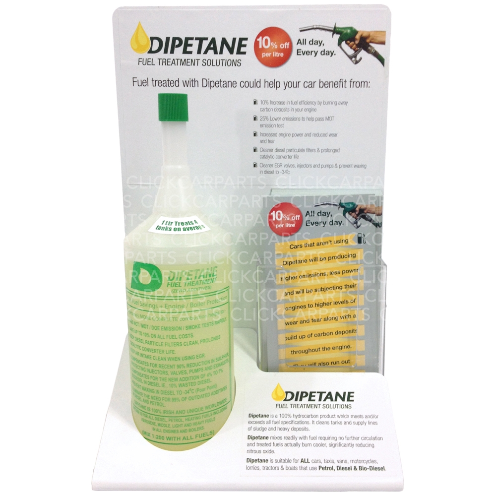 Dipetane Fuel Treatment Additive 1L Up To 10 Fuel Saving! Improve MPG