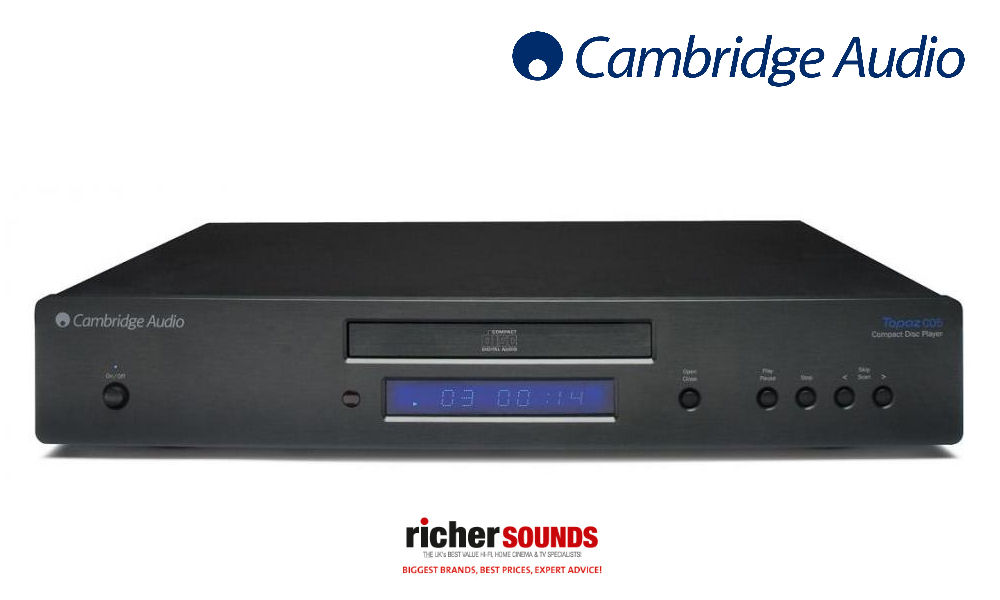 Richer Sounds. Cambridge Audio TOPAZ CD5 V4 CD Player. MP3 Compatible