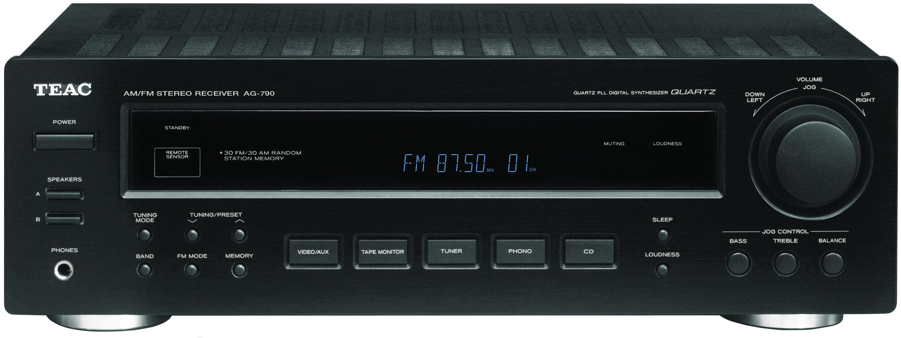 Richer Sounds. Teac AG790. 100 Watt Stereo Receiver. BuiltIn AM/FM