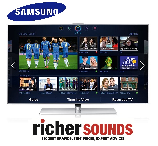 Richer Sounds Samsung UE40F7000 40" 3D LED SMART TV Full HD 1080p