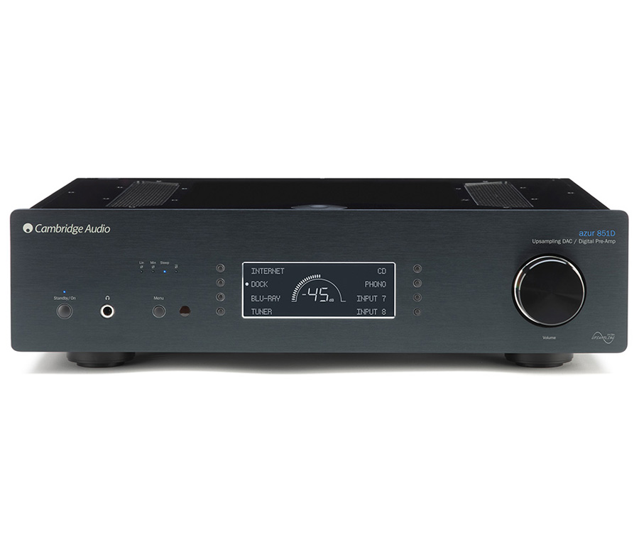 Richer Sounds Cambridge Audio AZUR 851D Black Digital PreAmplifier/DAC
