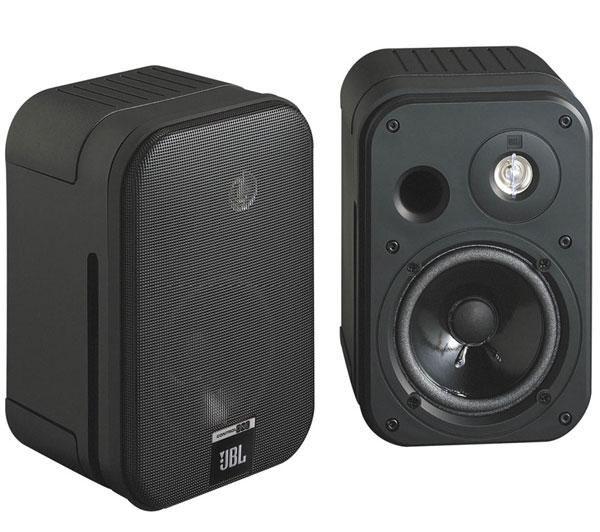 JBL Control 1 Speakers Black Pair of Speakers 80W Power Output Richer