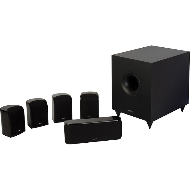 TANNOY TFX 5.1 Black 5.1 100W Speaker Package Active Subwoofer Richer