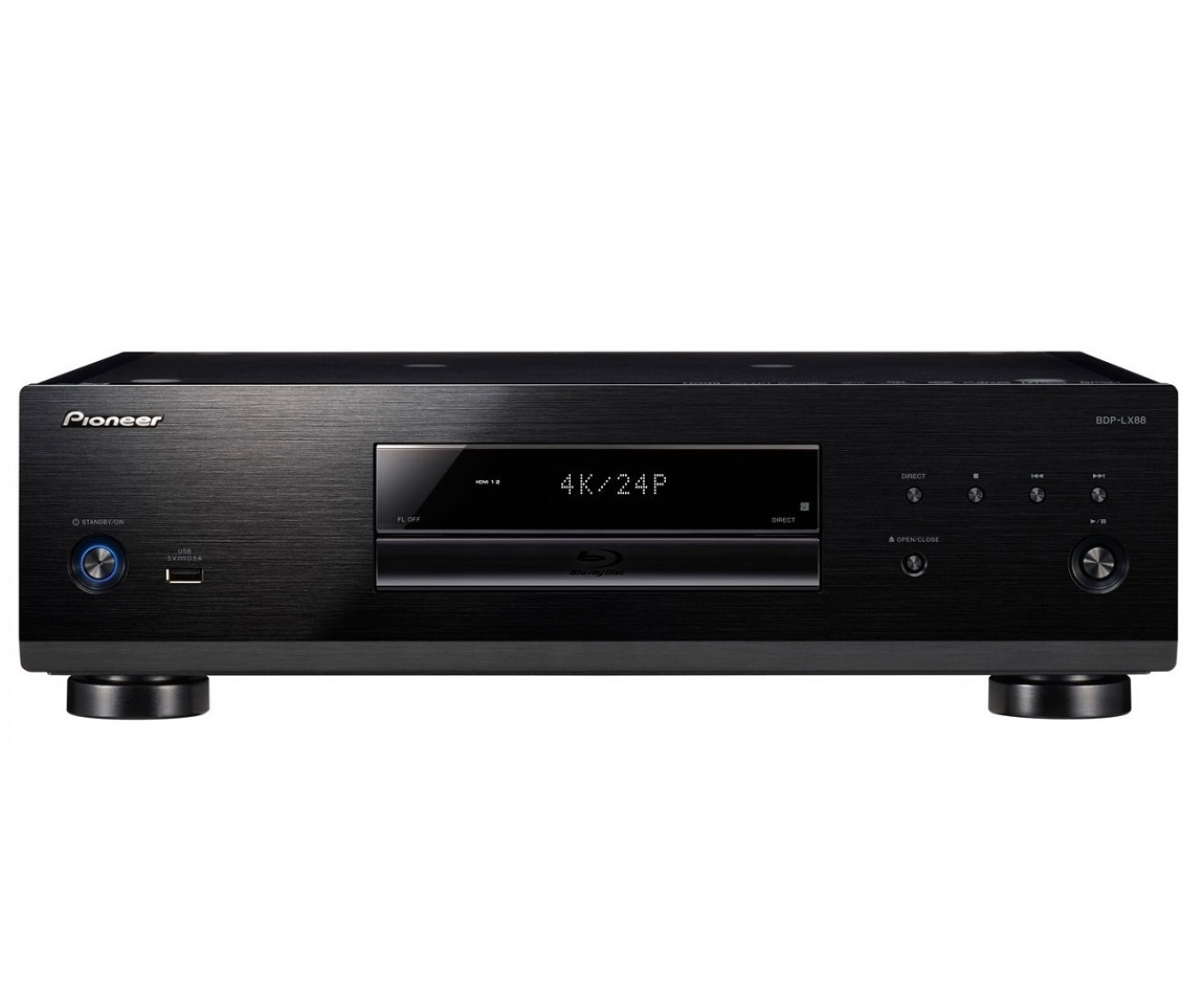 Pioneer BDPLX88K 3D SMART Bluray DVD Player 4K Upscaling Black eBay