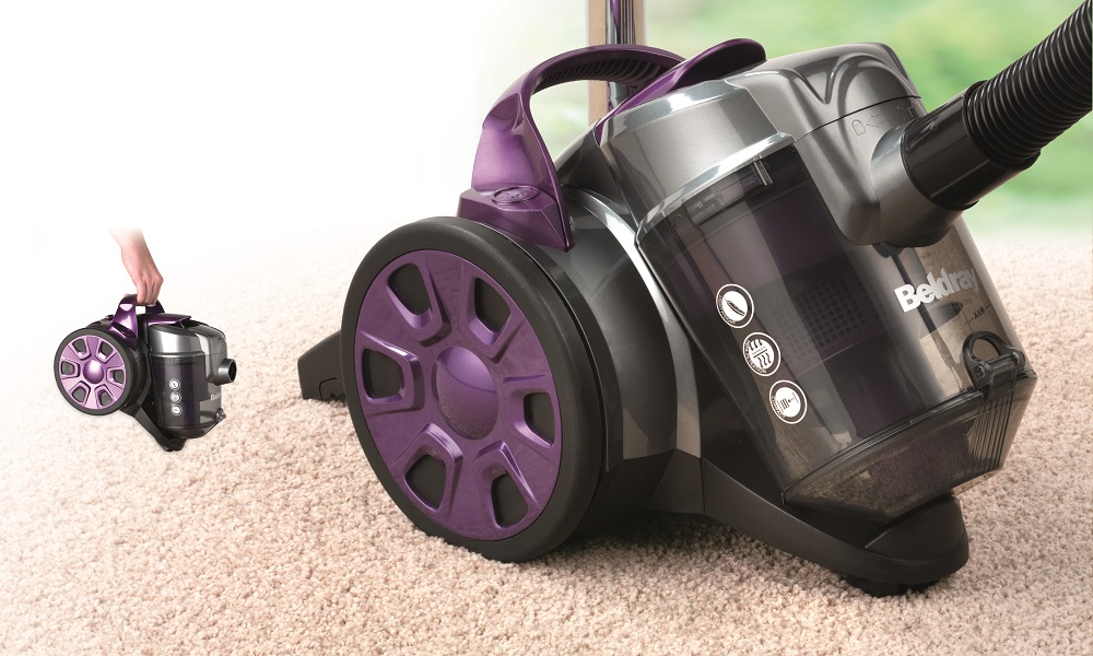 NEW Beldray BEL0590SAFOB 700W Compact Bagless Cylinder Vacuum Cleaner