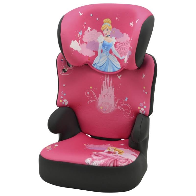 NEW Disney Princess Befix High Back Booster Car Seat 411 Years Black
