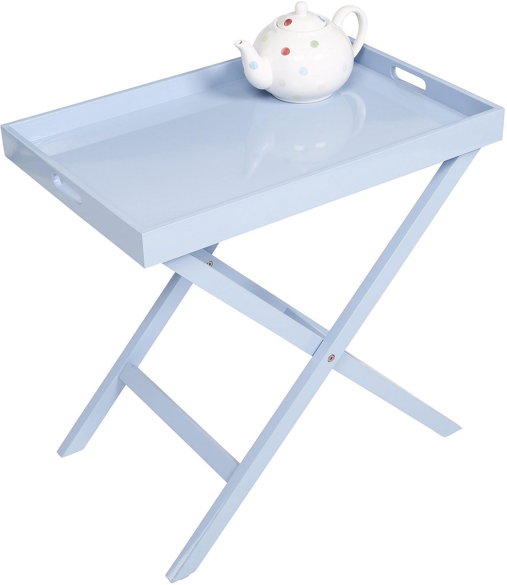 NEW Tesco Butlers Fold Away Removable Top Breakfast Team Tray Table