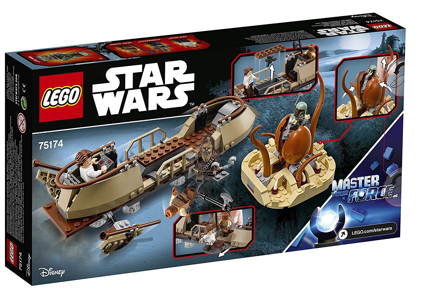 skiff escape lego new lego star wars 75174 quot desert skiff escape quot building skiff escape lego new lego star wars 75174 quot desert skiff escape quot building