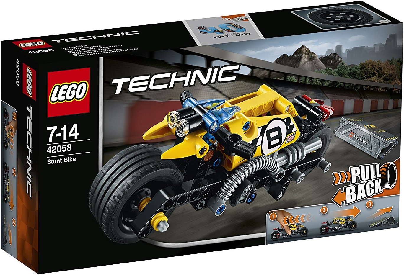 NEW LEGO Technic Pull Back & Go Playset 42058 Stunt Bike | eBay