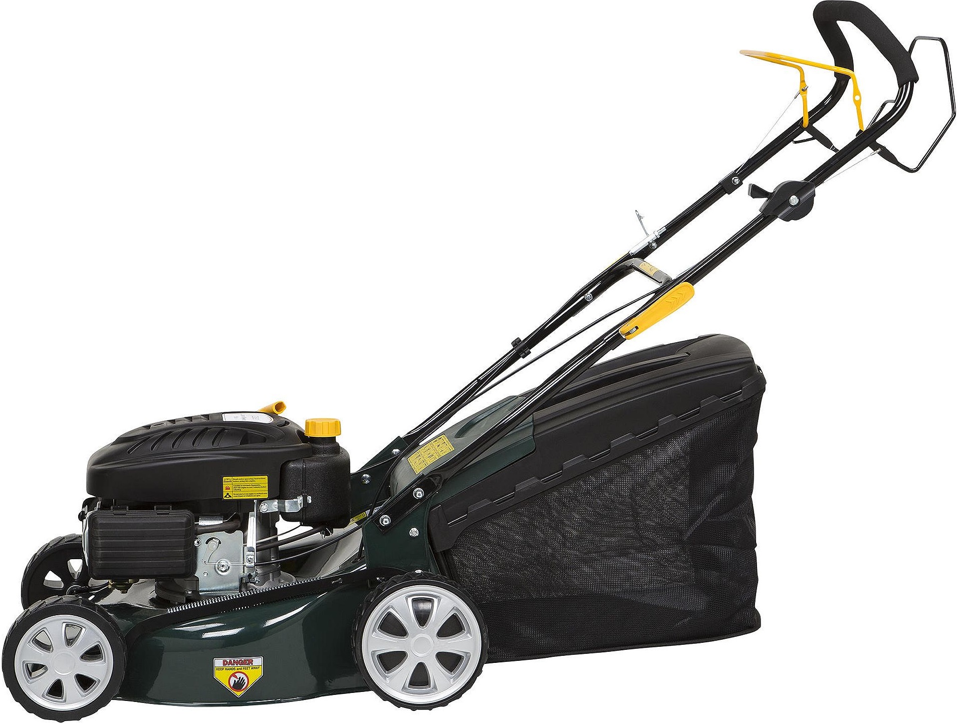 NEW Tesco 135cc Petrol SelfPropelled Rotary Lawn Mower with 60L Grass
