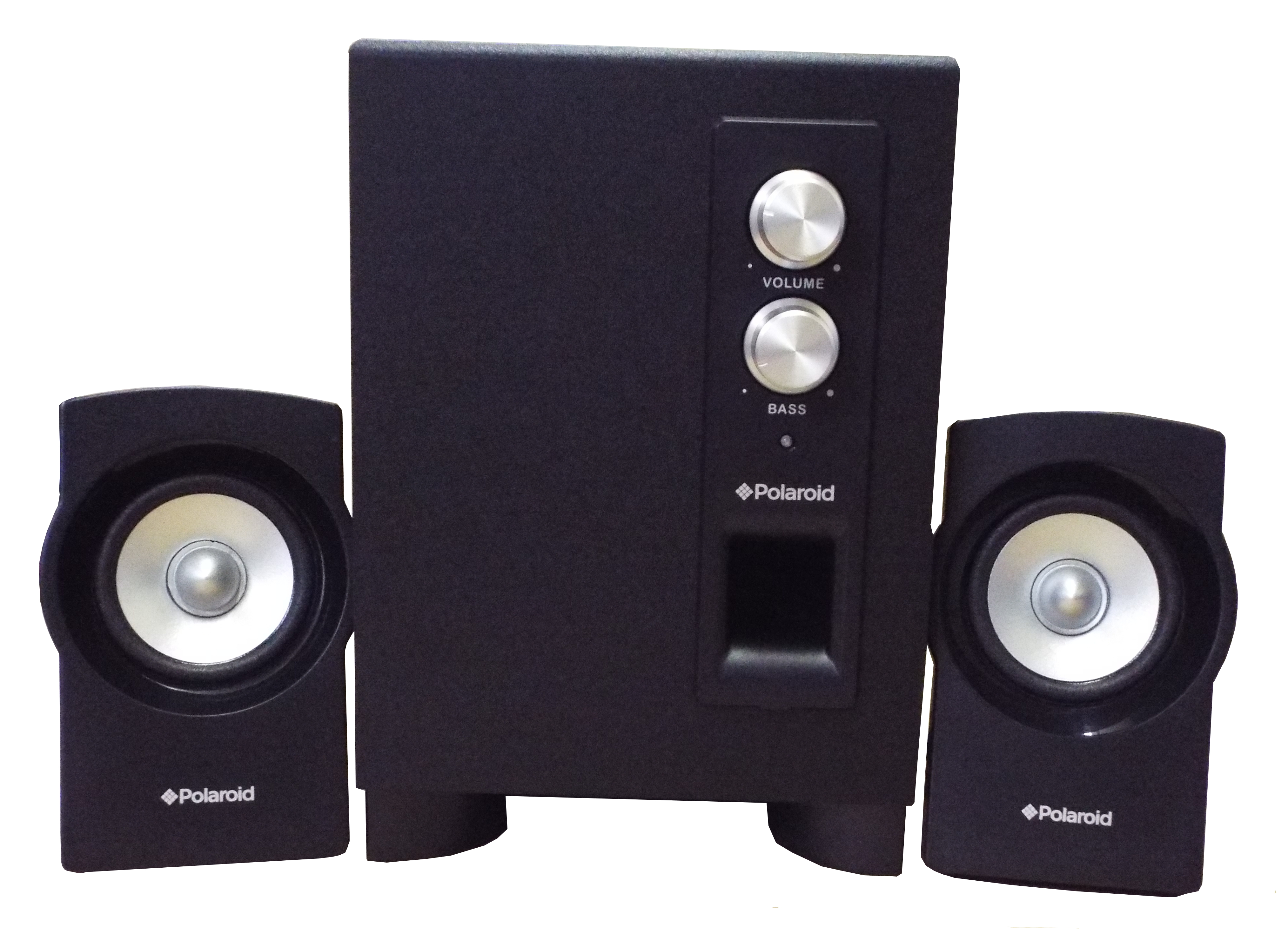 Polaroid 2.1 Surround Sound Speakers for PC & Laptop (Black) eBay