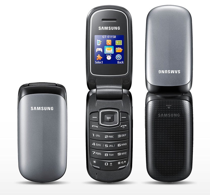 Samsung GTE1150i Mobile Flip Phone Locked to TMobile Silver *NEW