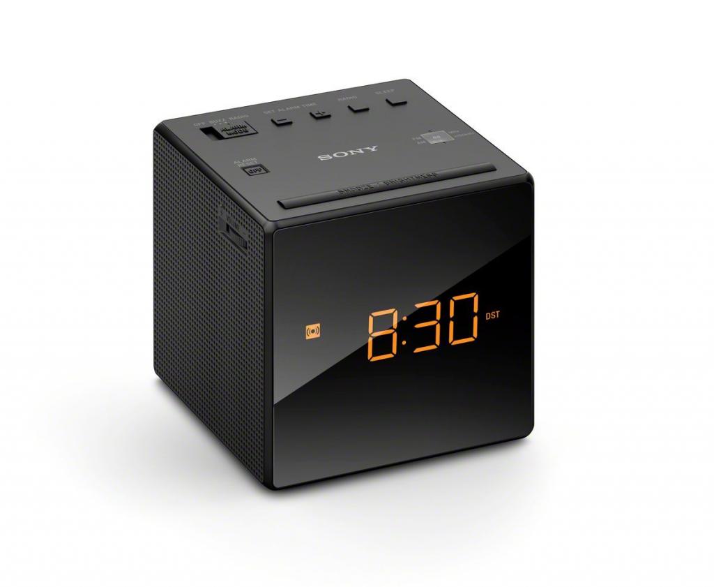 Sony ICFC1 Cube Alarm Clock FM/AM Radio (Black) B+ eBay
