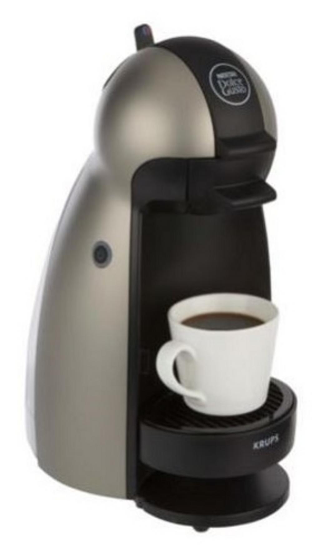 Krups KP100940 NESCAFE Dolce Gusto Piccolo Manual Coffee Machine - Grey