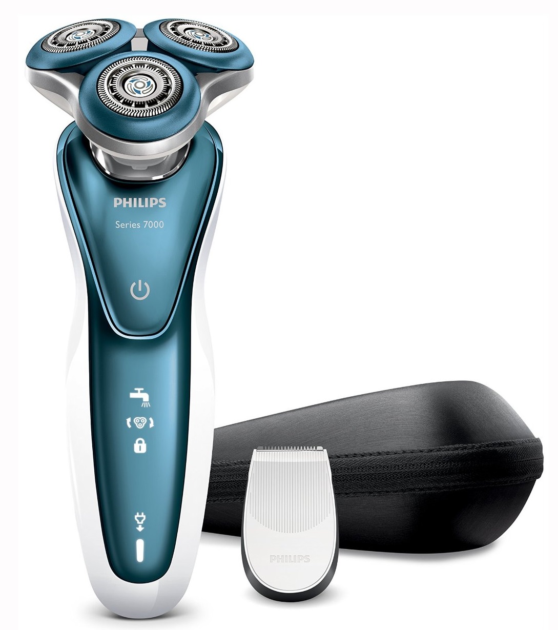 Philips S7370/12 Series 7000 Electric Shaver for Sensitive Skin with