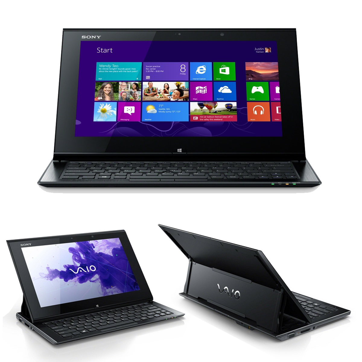installer Windows 8 Sony Tablet