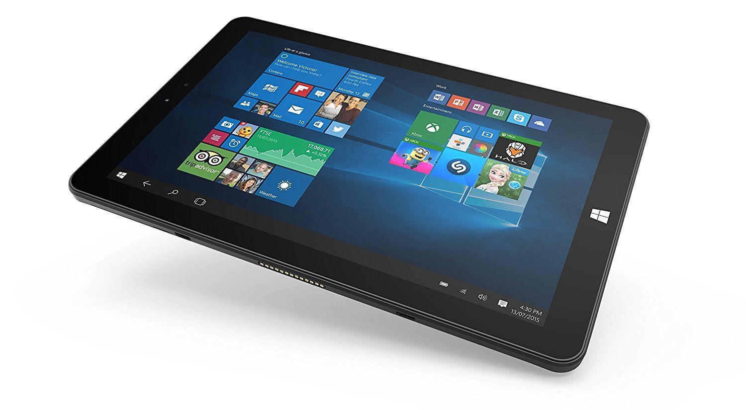 Linx 1020 10.1" 2 in 1 Laptop Tablet PC with Keyboard Intel Atom, 2GB