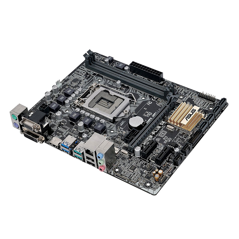ASUS H110M-PLUS D3 Motherboard Intel H110, Micro ATX, LGA 1151 Socket ...