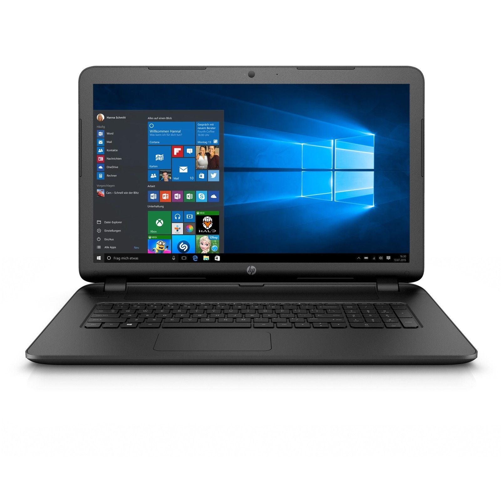 HP 17p100na 17.3" Large Screen Laptop AMD A66310 Quad Core, 8GB RAM