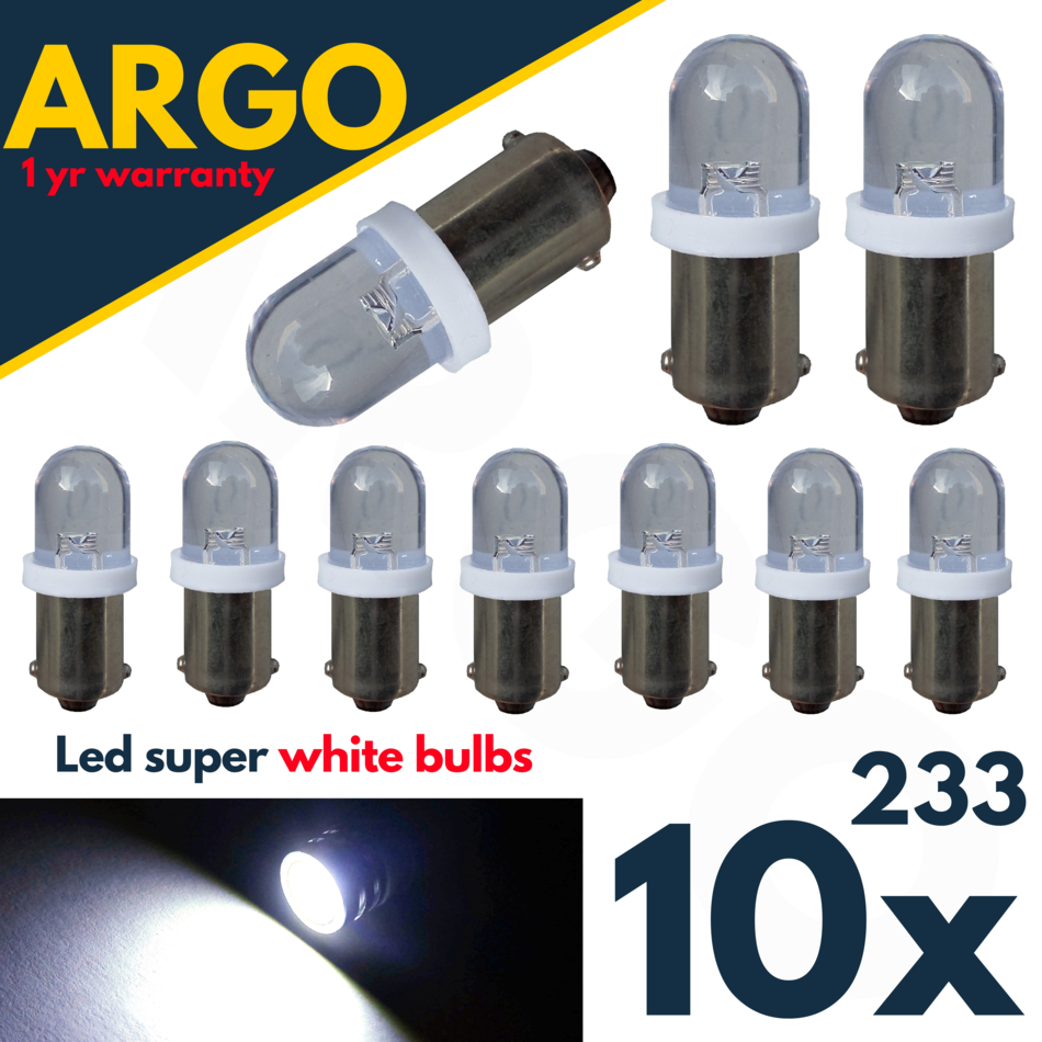 T W Ba S Sidelight Led White Bayonet T Car Interior Xenon Side