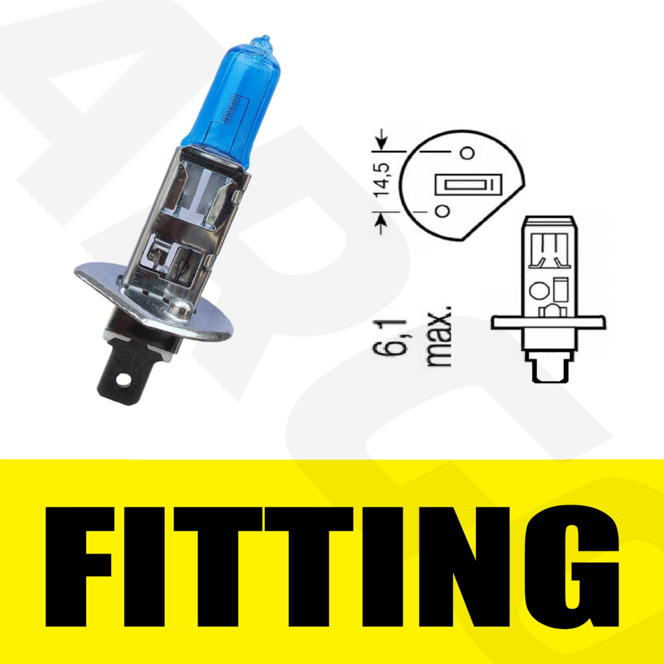 H1 XENON BLUE HEADLIGHT BULBS JAGUAR X TYPE XK XKR XF eBay