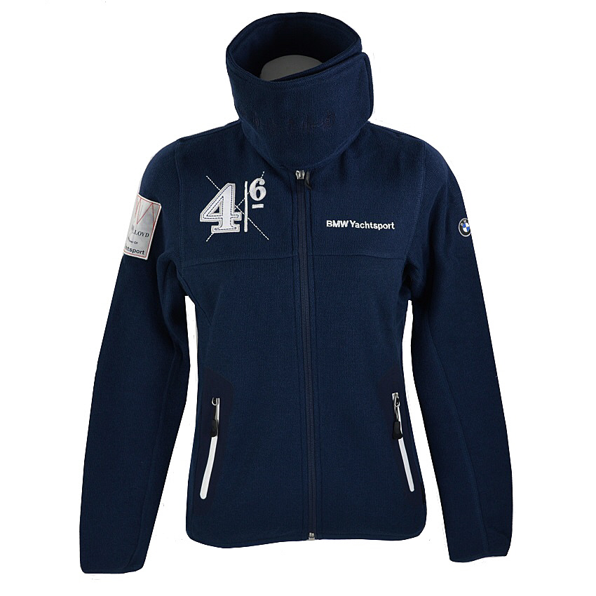 Henri Lloyd Ladies Navy BMW Fleece Jacket (Extra Small / Size 8)