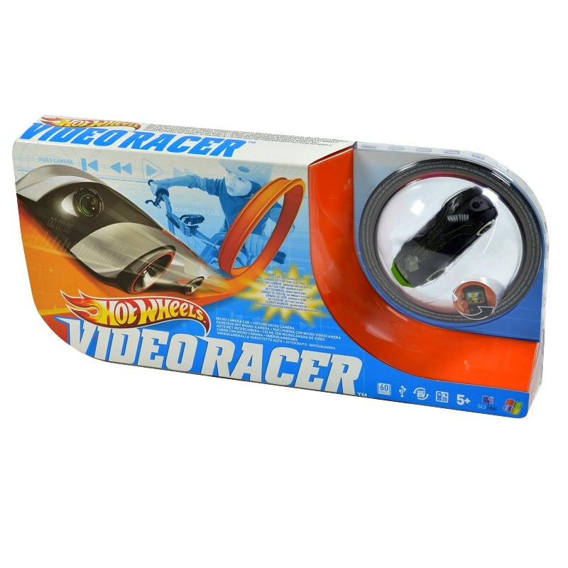 Hot Wheels Black Video Racer Micro Camera Car (W6722) eBay