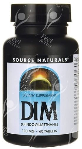 Source Naturals DIM ( Diindolylmethane ) 100mg x60tabs - HEALTHY ...