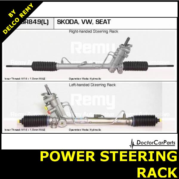Power Steering Rack Skoda Fabia Vw Polo Seat DSR849 eBay