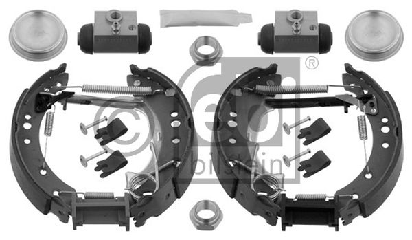 Brake Shoes Rear Citroen C3 C2 C2 Enterprise Peugeot 1007