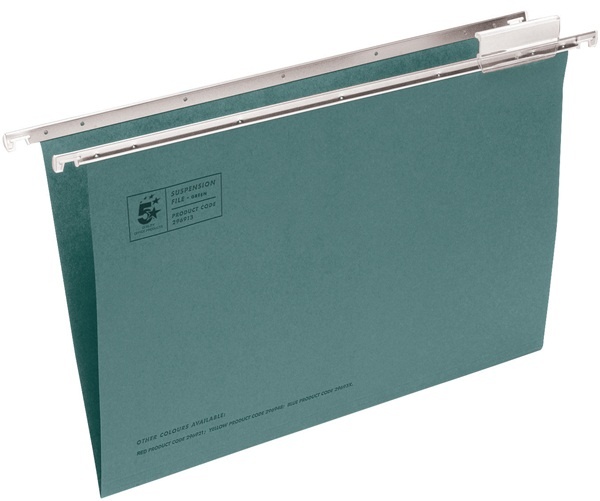 Heavyweight Manilla Suspension File with Tabs for Filing Pack