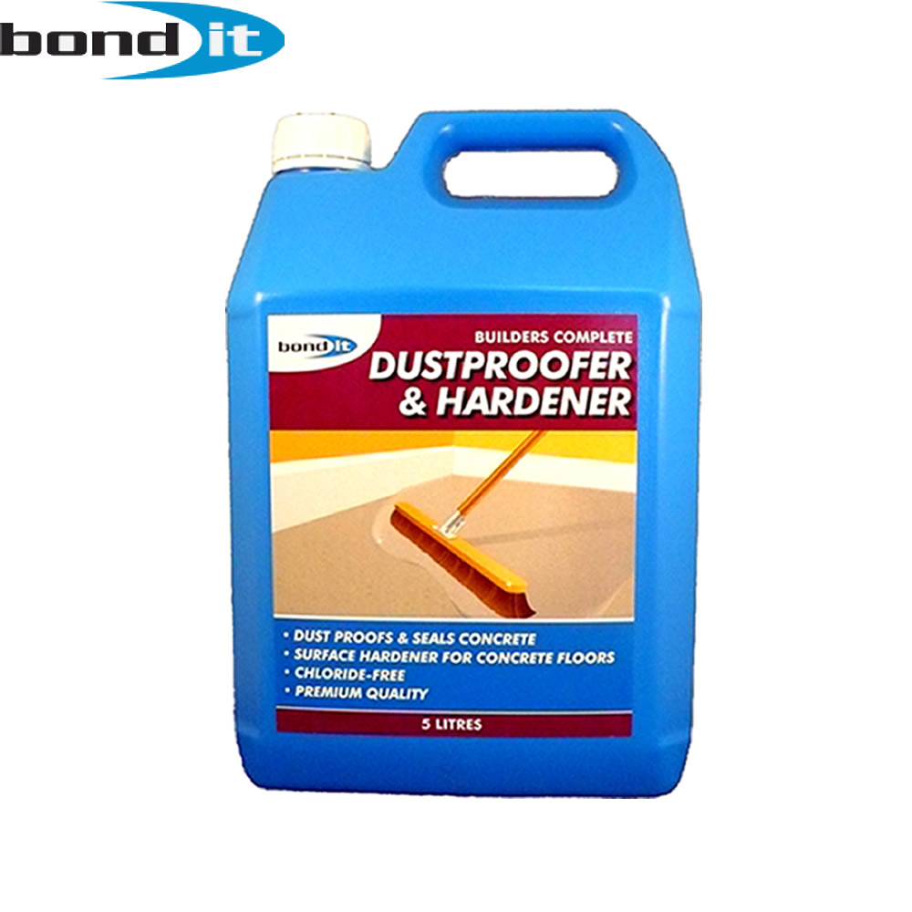 5L DUSTPROOFER & HARDENER SEALER HARDEN CONCRETE FLOORS NON DUSTY