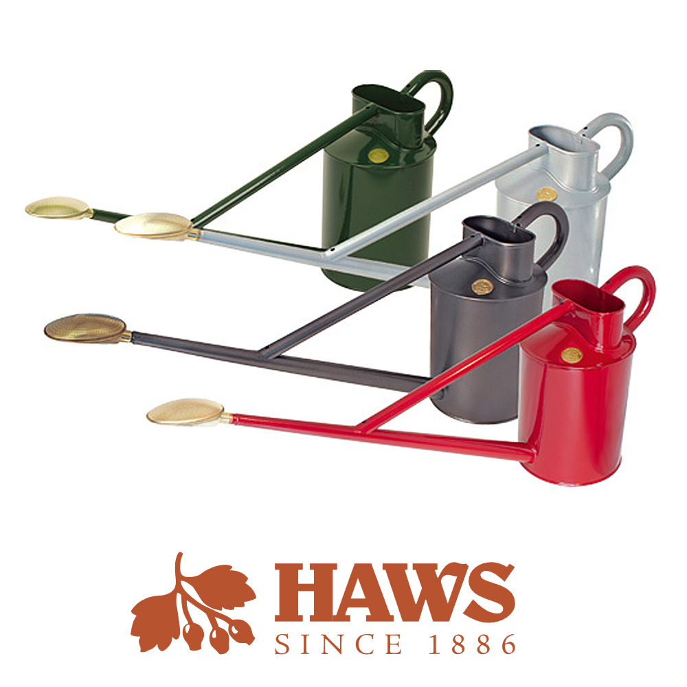 Haws 8.8 Litre Metal Professional Long Reach Garden Watering Can 4