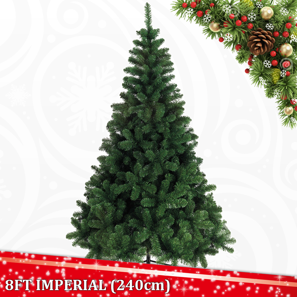 8 ft 240cm imperial pine artificial christmas xmas tree 8 ft 240cm imperial pine artificial christmas xmas tree