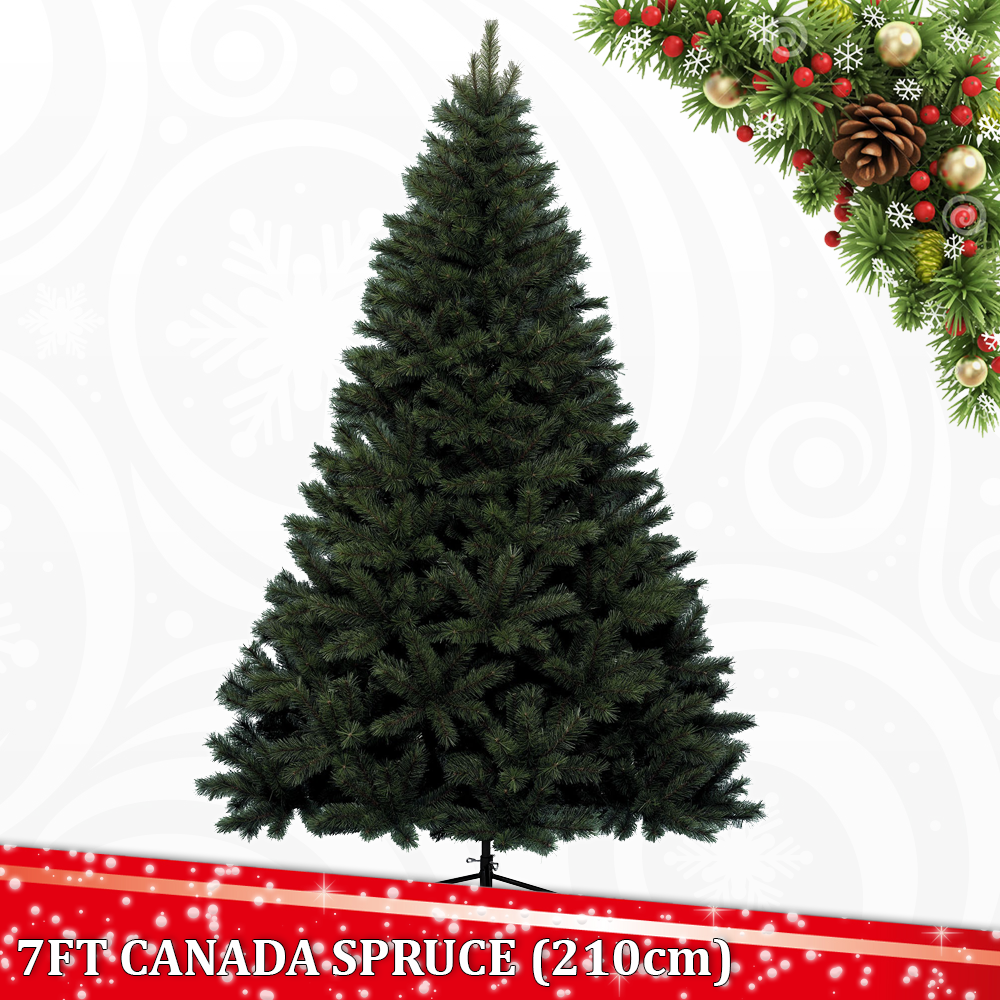 7 ft 210cm canada srpuce artificial christmas xmas tree 7 ft 210cm canada srpuce artificial christmas xmas tree