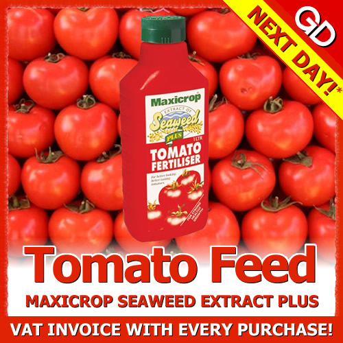 1L MAXICROP TOMATO ORGANIC SEAWEED FERTILISER GARDEN TOMATOES FEED