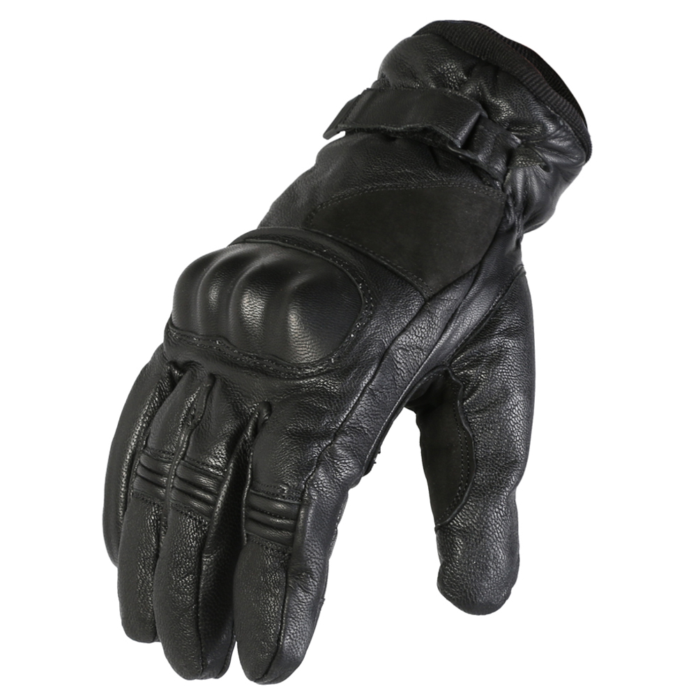 Bike Wear Direct Motorbike Clothing Uk Texpeed Waterproof Black Protective Leather Gloves