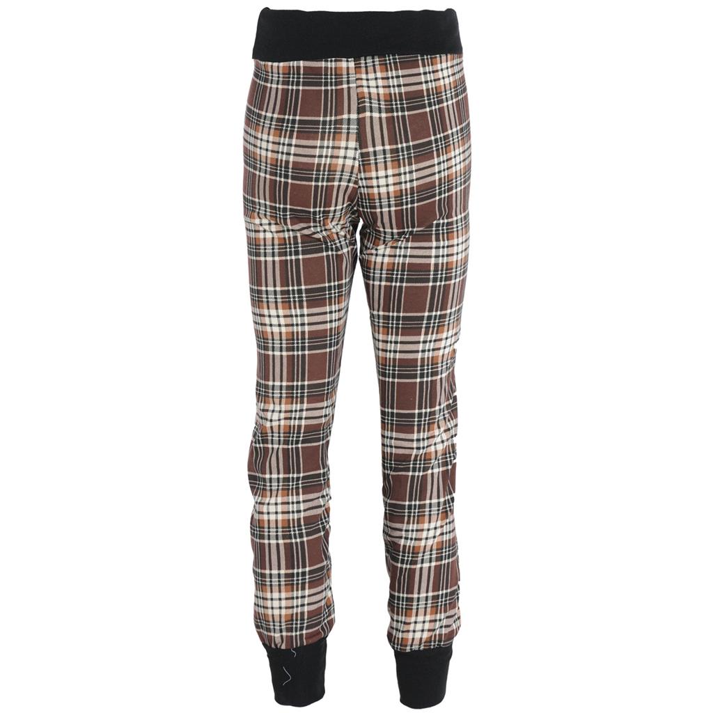 plaid jogger pants womens