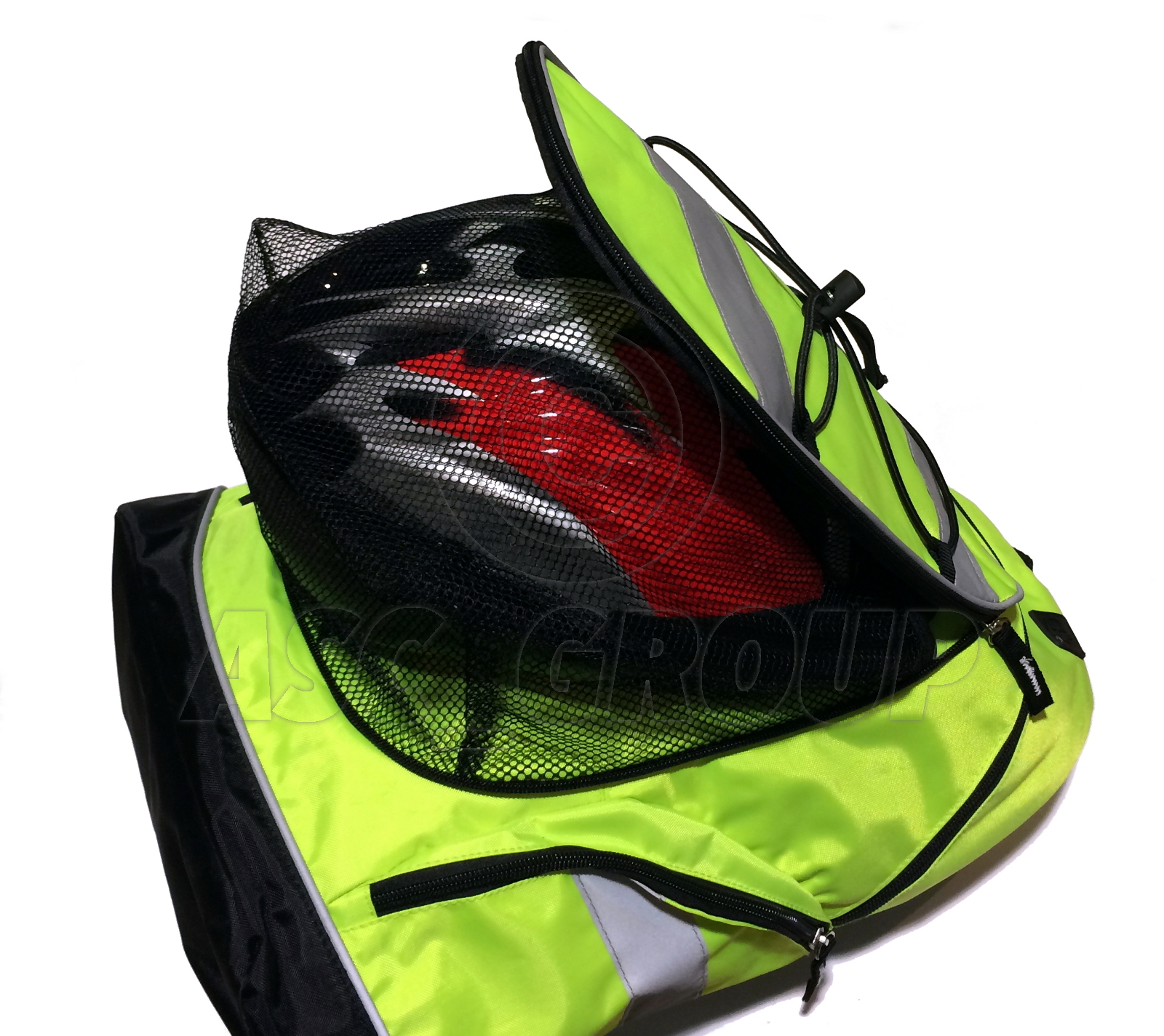 HiVis Reflective BACKPACK / RuckSack School Bag Work Cycling Walking