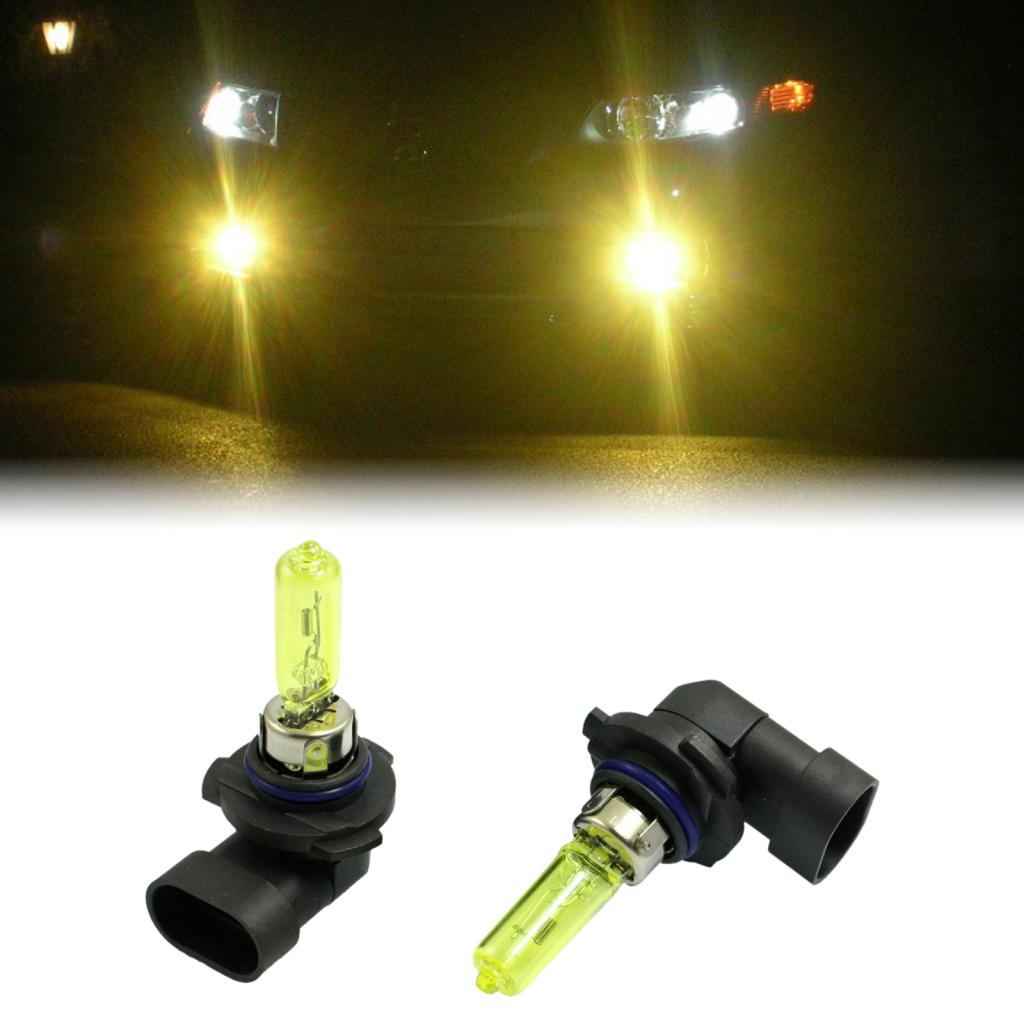 yellow xenon hb3 headlight high beam bulbs to fit volvo harley davidson bulb replacement chart
